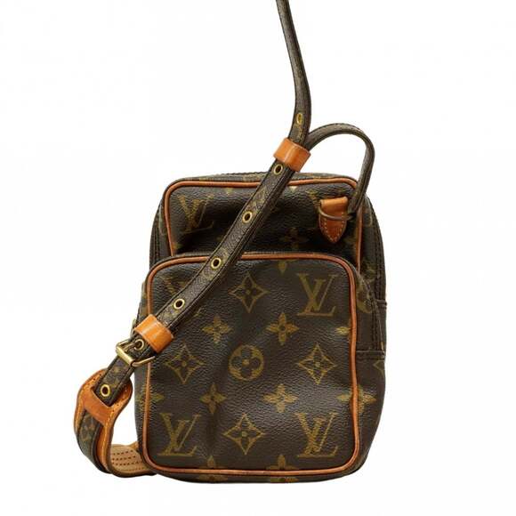 LOUIS VUITTON Authentic Brown Monogram Shoulder Bag